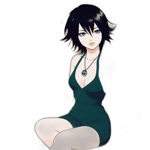 dress, creature, flower, weapon transparent PNG cut-out
