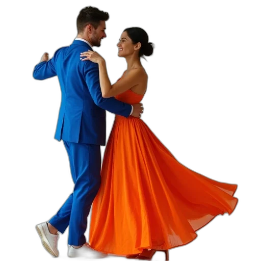 dress, blue, two, young transparent PNG cut-out