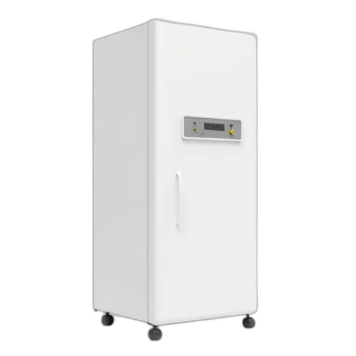 white, refrigerator, flat, top transparent PNG cut-out