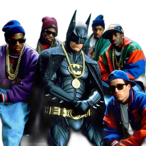 group, five, men, hip-hop transparent PNG cut-out