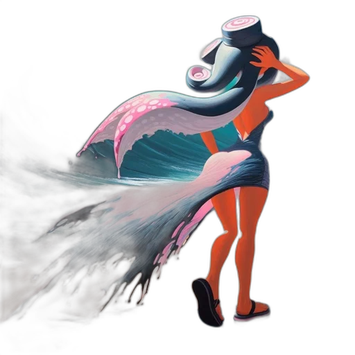 dress, creature, mask, dragon transparent PNG cut-out