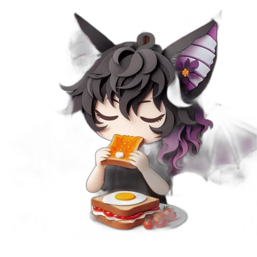 food, dragon, staff, fantasy art transparent PNG cut-out
