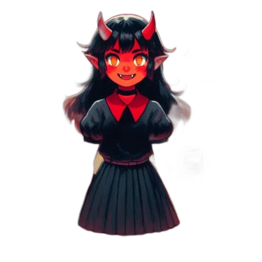 mask, creature, dress, staff transparent PNG cut-out