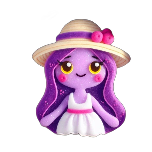 hat, creature, 3d render, concept art transparent PNG cut-out