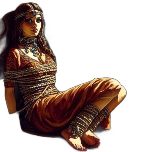 jewelry, dress, fantasy art, concept art transparent PNG cut-out