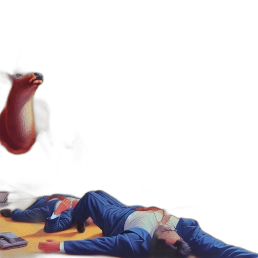 concept art, 3d render, fire, outer space transparent PNG cut-out