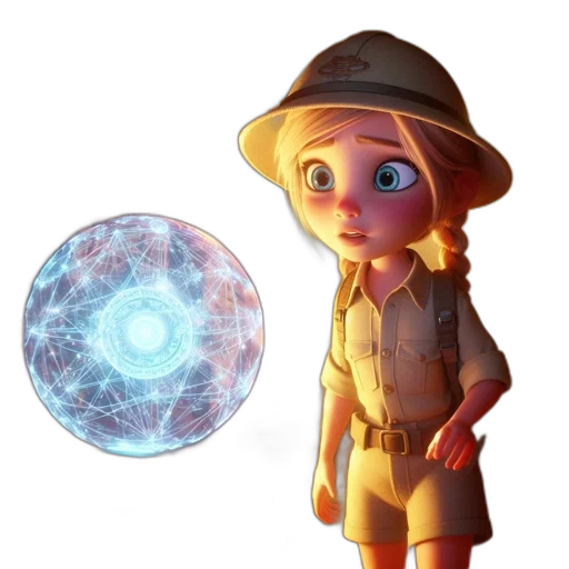 staff, robot, jewelry, hat transparent PNG cut-out
