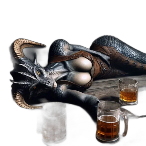 shoes, dragon, furniture, weapon transparent PNG cut-out