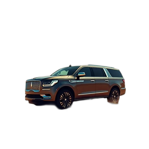 car, 3d render, earth tones, 2015 transparent PNG cut-out