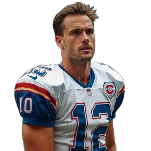 michael, lohan, football, player transparent PNG cut-out