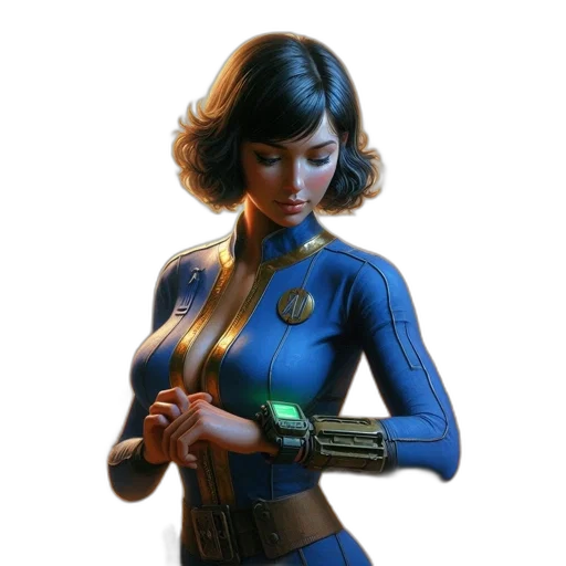 staff, concept art, comic book art, 3d render transparent PNG cut-out