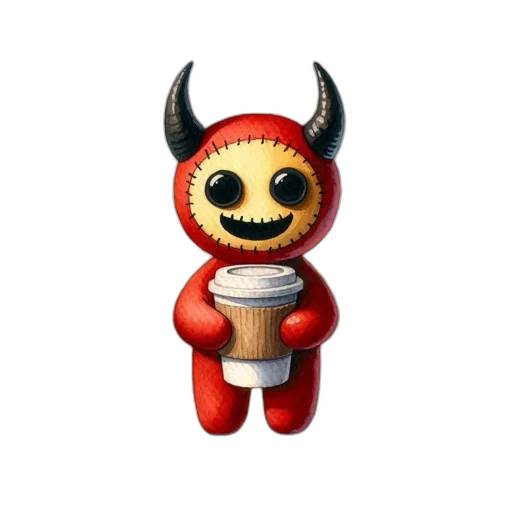 mask, robot, creature, staff transparent PNG cut-out