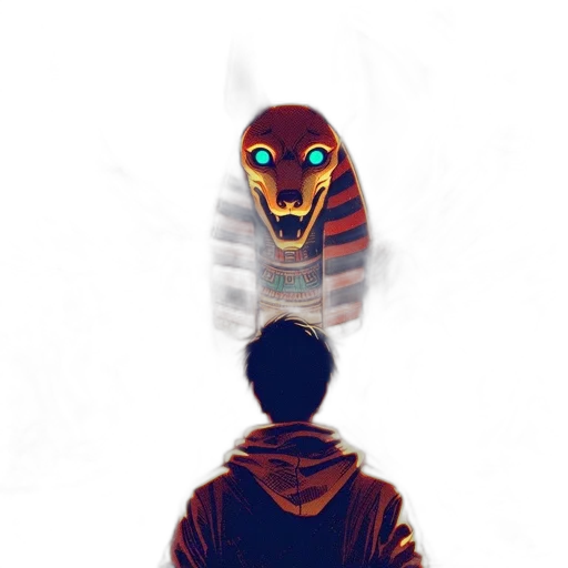 creature, mask, animal, robot transparent PNG cut-out