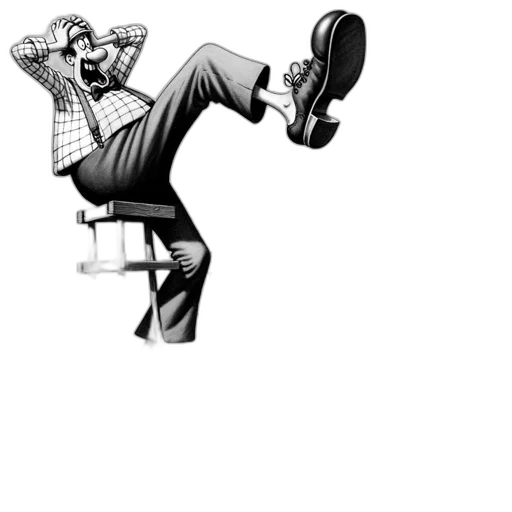 staff, shoes, furniture, cartoon transparent PNG cut-out