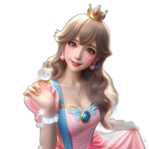 crown, jewelry, dress, staff transparent PNG cut-out
