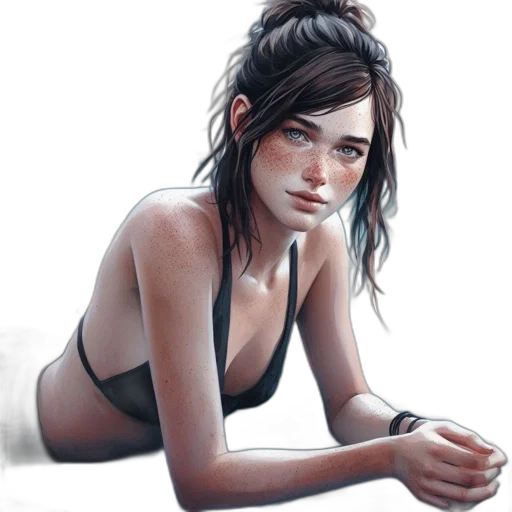 face, photorealistic, concept art, fantasy art transparent PNG cut-out