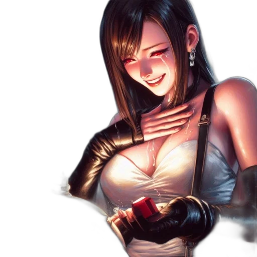 concept art, fantasy art, cyberpunk, photorealistic transparent PNG cut-out