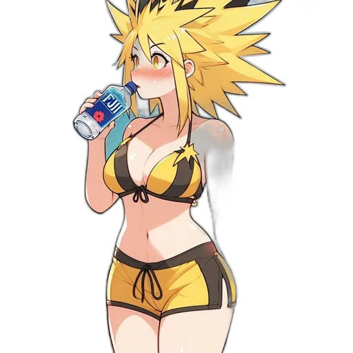 bottle, dress, animal, creature transparent PNG cut-out
