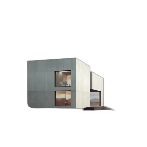 building, furniture, 3d render, concept art transparent PNG cut-out