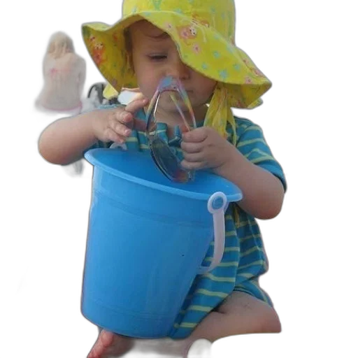 hat, bottle, creature, photorealistic transparent PNG cut-out
