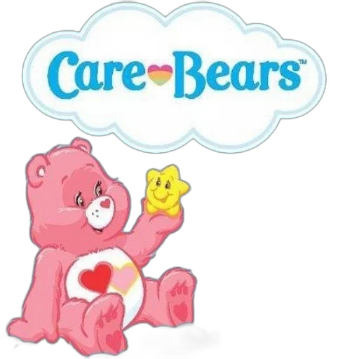 care, bears, illustration, text transparent PNG cut-out