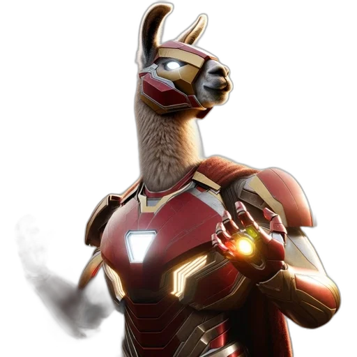 animal, staff, mask, robot transparent PNG cut-out