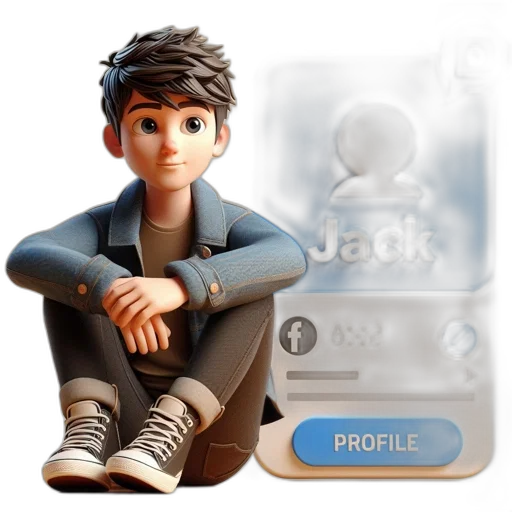 jacket, robot, concept art, 3d render transparent PNG cut-out