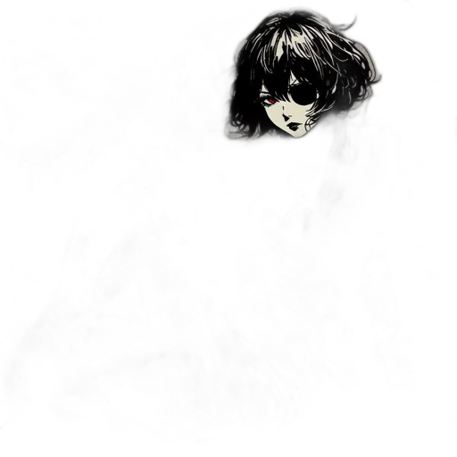 mask, face, creature, hair transparent PNG cut-out