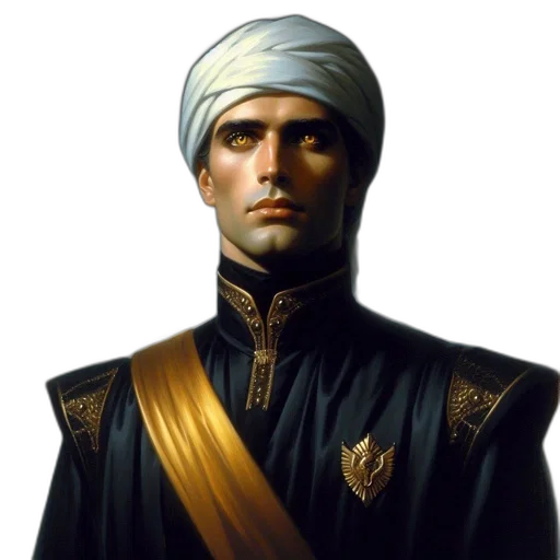 crown, staff, face, sword transparent PNG cut-out