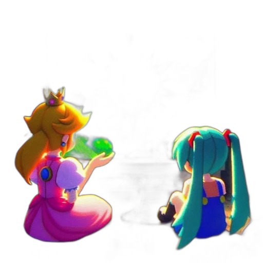 crown, dress, concept art, 3d render transparent PNG cut-out