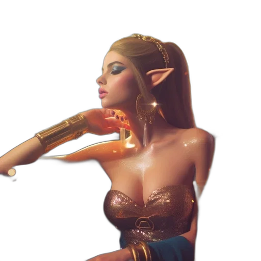 jewelry, sword, weapon, dress transparent PNG cut-out