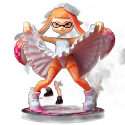 dress, weapon, staff, concept art transparent PNG cut-out