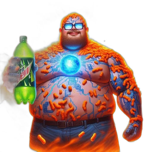 bottle, creature, food, robot transparent PNG cut-out
