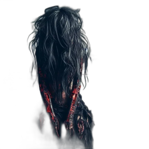 hair, creature, dress, animal transparent PNG cut-out