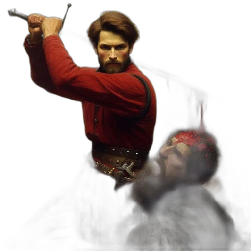 sword, staff, weapon, face transparent PNG cut-out