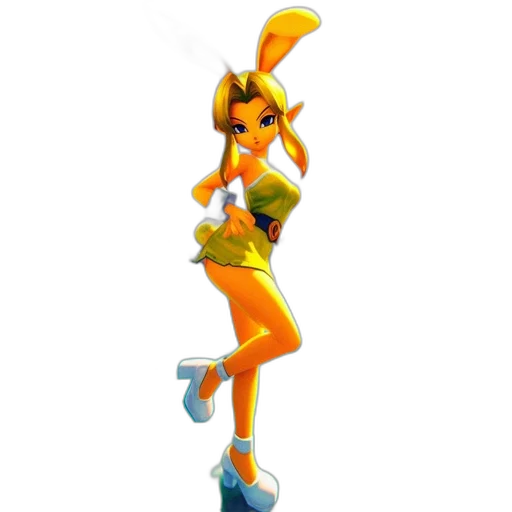 staff, dress, weapon, 3d render transparent PNG cut-out