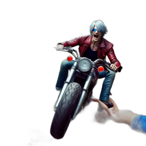 weapon, jacket, 3d render, concept art transparent PNG cut-out
