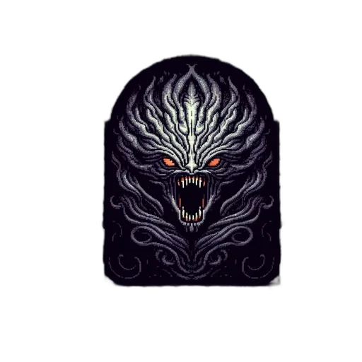mask, creature, crown, face transparent PNG cut-out