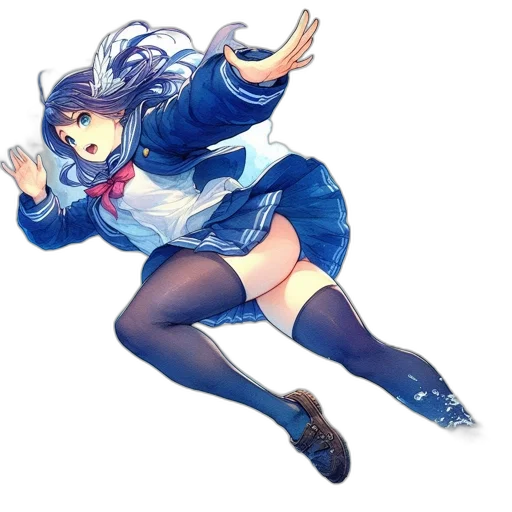 jacket, staff, weapon, dress transparent PNG cut-out