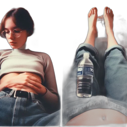 bottle, robot, shoes, food transparent PNG cut-out