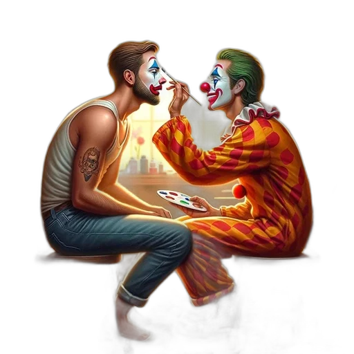 mask, face, concept art, comic book art transparent PNG cut-out