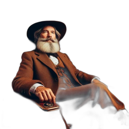 hat, staff, furniture, face transparent PNG cut-out