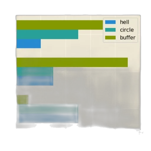 green, pastel, blue, earth tones transparent PNG cut-out