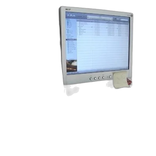 staff, laptop, model, screen transparent PNG cut-out
