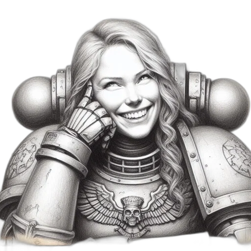 robot, face, crown, fantasy art transparent PNG cut-out