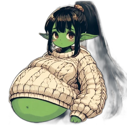 dragon, creature, mask, staff transparent PNG cut-out