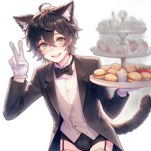 food, staff, pixel art, anime transparent PNG cut-out