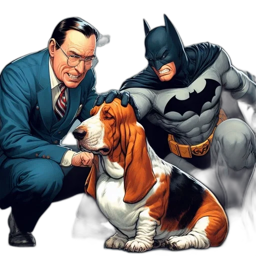 animal, comic book art, concept art, cartoon transparent PNG cut-out
