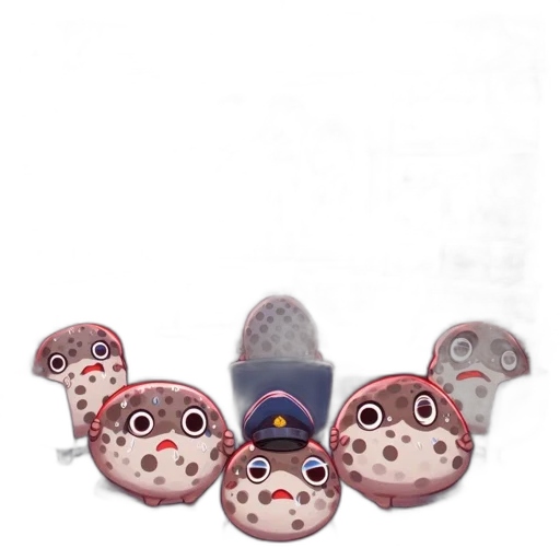 mask, jewelry, hat, staff transparent PNG cut-out
