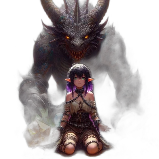 dragon, creature, animal, weapon transparent PNG cut-out